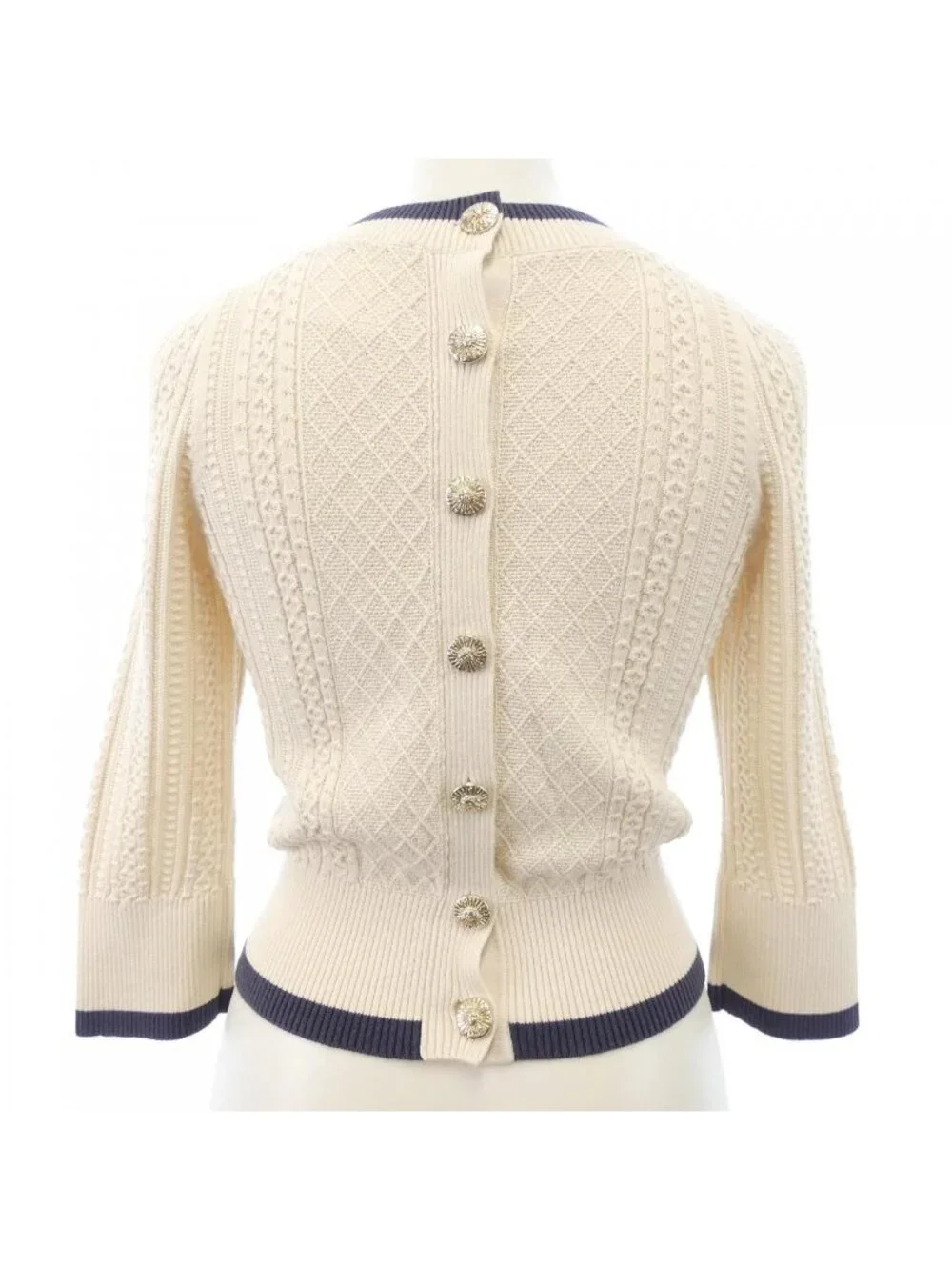Chanel Knit Sweater Beige